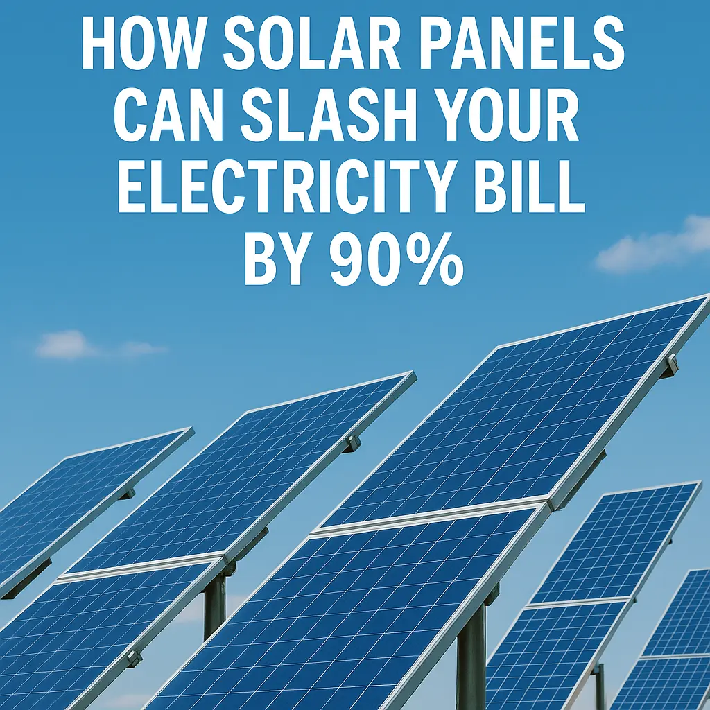 How Solar Panels Can Slash Your Electricity Bill by 90%