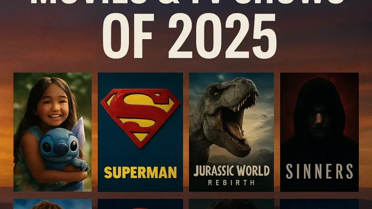 Top 10 Must-Watch Movies & TV Shows of 2025